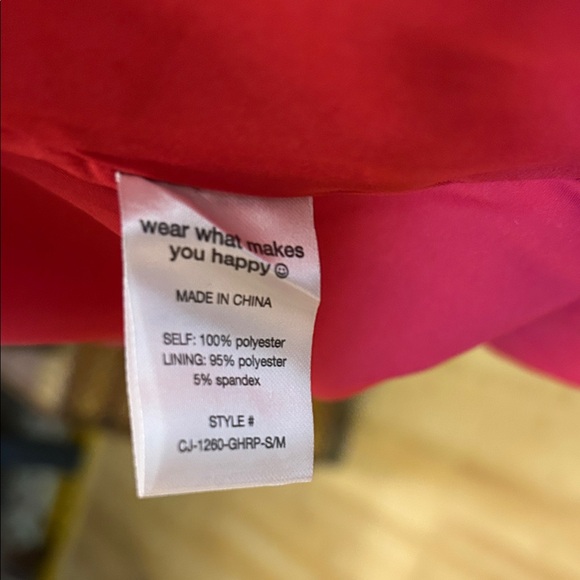 Dressed in LALA Plaid and Houndstooth Trench Coat - Red, Green, Black - Picture 9 of 14